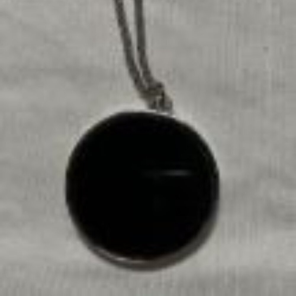 Abalone Necklace with White Sapphire Butterfly NWOT 18" with 2" Extender - Picture 2 of 8